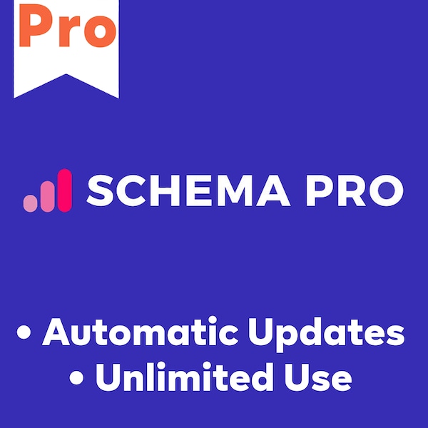 Schema Pro SEO Wordpress Plugin for Theme Unlimited Use Automatic Updates 100% Original SEO Rank 1st on Google seo optimizer. Schema Markup