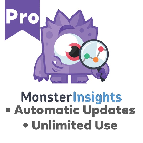 Monster Einblicke MonsterInsights GoogleAnalayseSEO Wordpress Bulletin Theme Unbegrenzte Verwendung Automatische Updates 100% Original simsalaSEO Optimieren