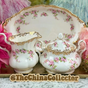 Royal Albert Dimity Rose Set - Etsy