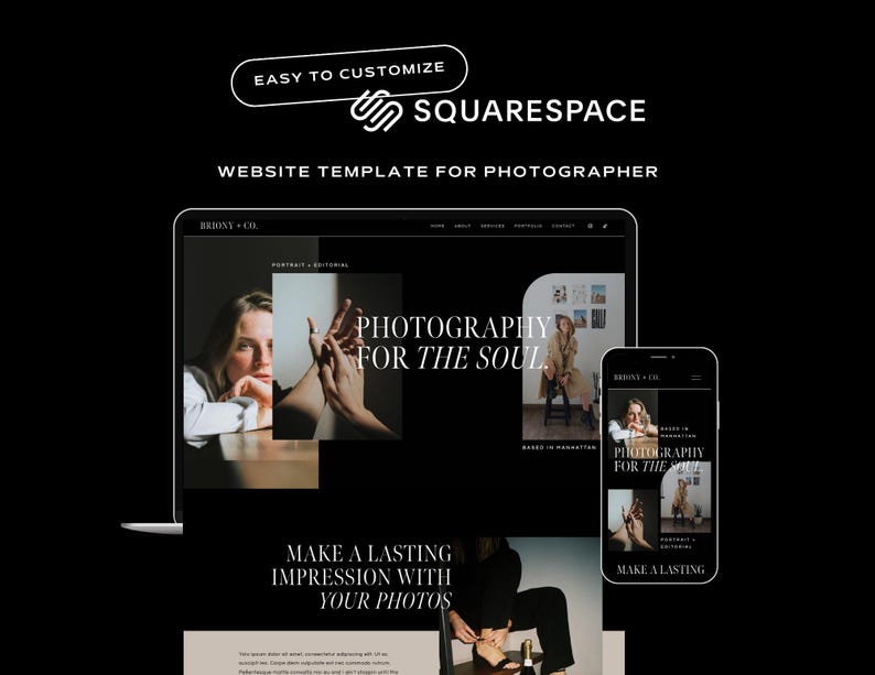 Squarespace Anpassat arbete: Webbplatsuppdateringar och design bild 5