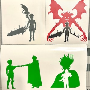 Black Clover Anime Decal Sticker