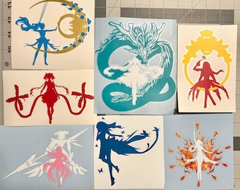 Wuthering Waves Characters Vinyl Decal Sticker