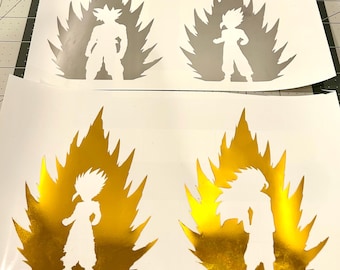 Dragon Ball Z Vinyl Decal Stickers