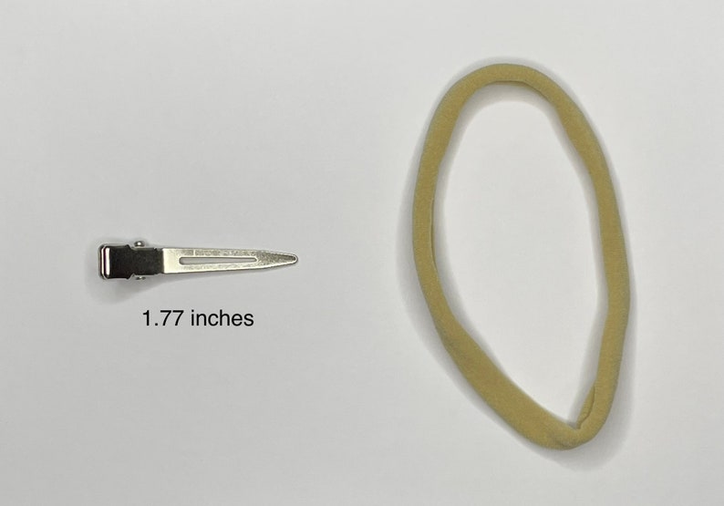 Embroidered Candy Cane Nylon Baby Bow, Christmas Bow, Infant Bow, Xmas