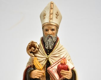 San Agustin de Hipona Statue 1202