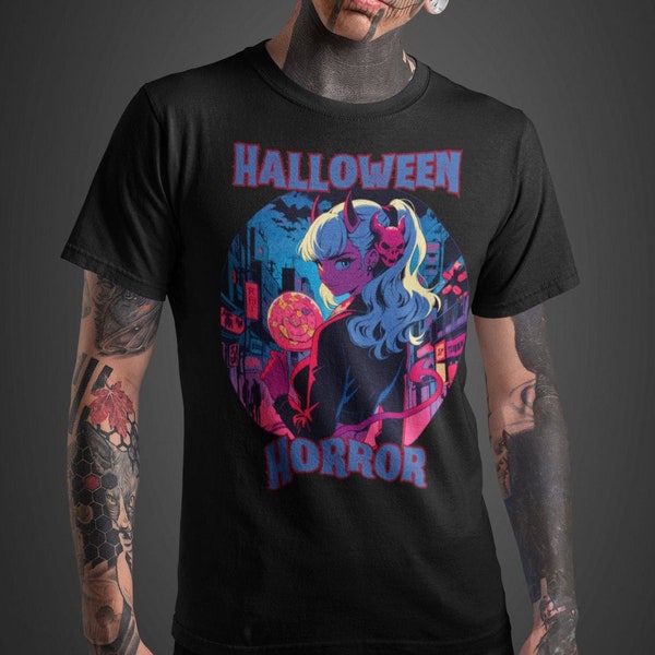 Halloween Horror Devil Tshirt for Men and Women