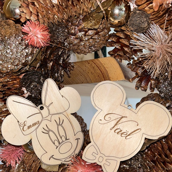 Boule de Noël Mickey Minnie