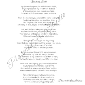Guiding Light (een gedicht voor mijn dochter)