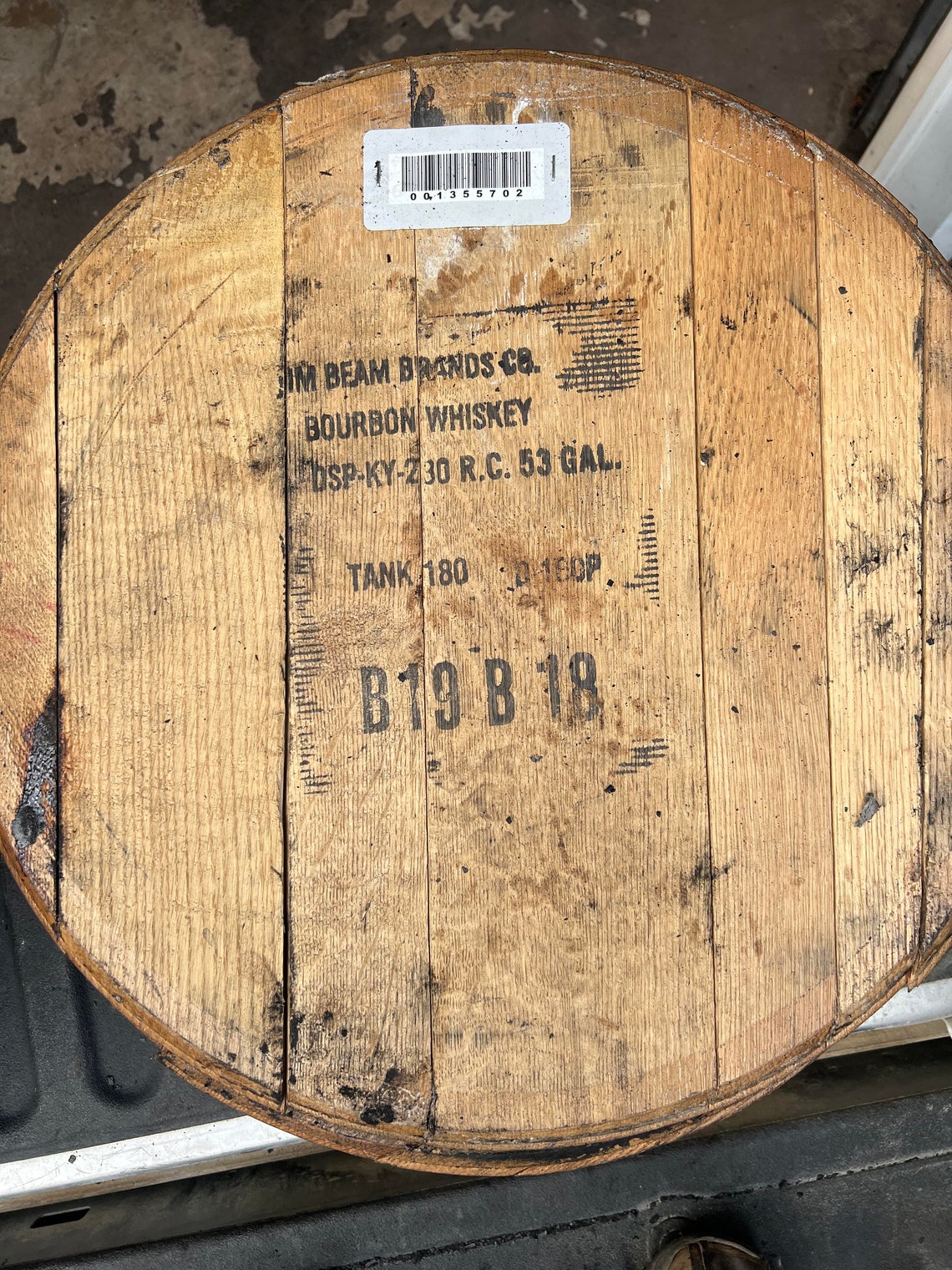 Flat and Smooth Whiskey Barrel Heads Etsy Canada