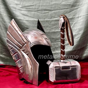 Thor hamer en helm voor cosplay filmkostuum Mjolnir-kostuum cadeau