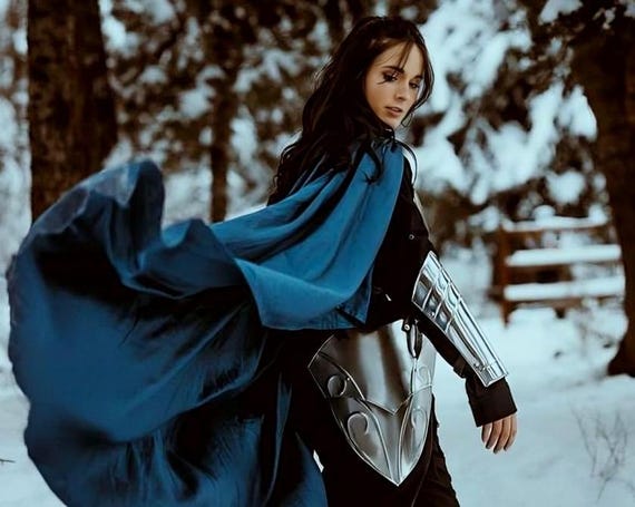 Medieval Women's Armor Fantasy Lady Knight Costume Elven Guardian Full Armor For Cosplay And Party Outfit