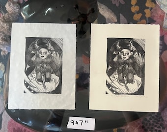Original Lithograph Print