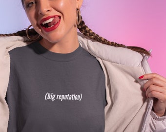 Big Reputation Shirt, TS Merch T-Shirt, Reputation Comfort Colors Oversized Shirt