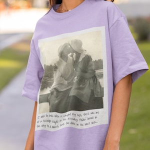 Timeless Gaylor WLW Shirt, We Would've Been Timeless LGBTQ T-Shirt, Vintage Polaroid, Gay Lesbian Love, Comfort Colors, Front and Back