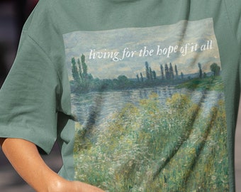 Comfort Colors For the Hope of It All Tee,  August Taylor Swift Lyric T-Shirt, Comfort Colors Cotton T-shirt for Swifties