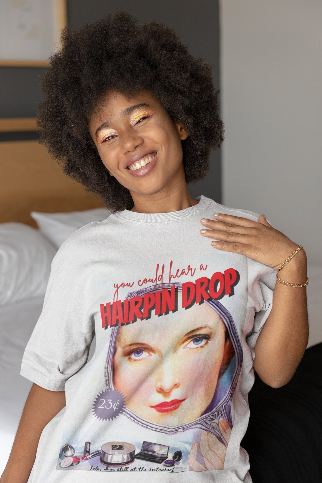 Hairpin Drop Gaylor Shirt RWYLM Right Where You Left Me Help Etsy