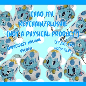 Bundle - Chao ITH Pattern Keychain Plushie