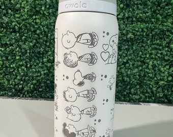Peanuts/snoopy Inspired 32oz Owala 360 Tumbler - Etsy