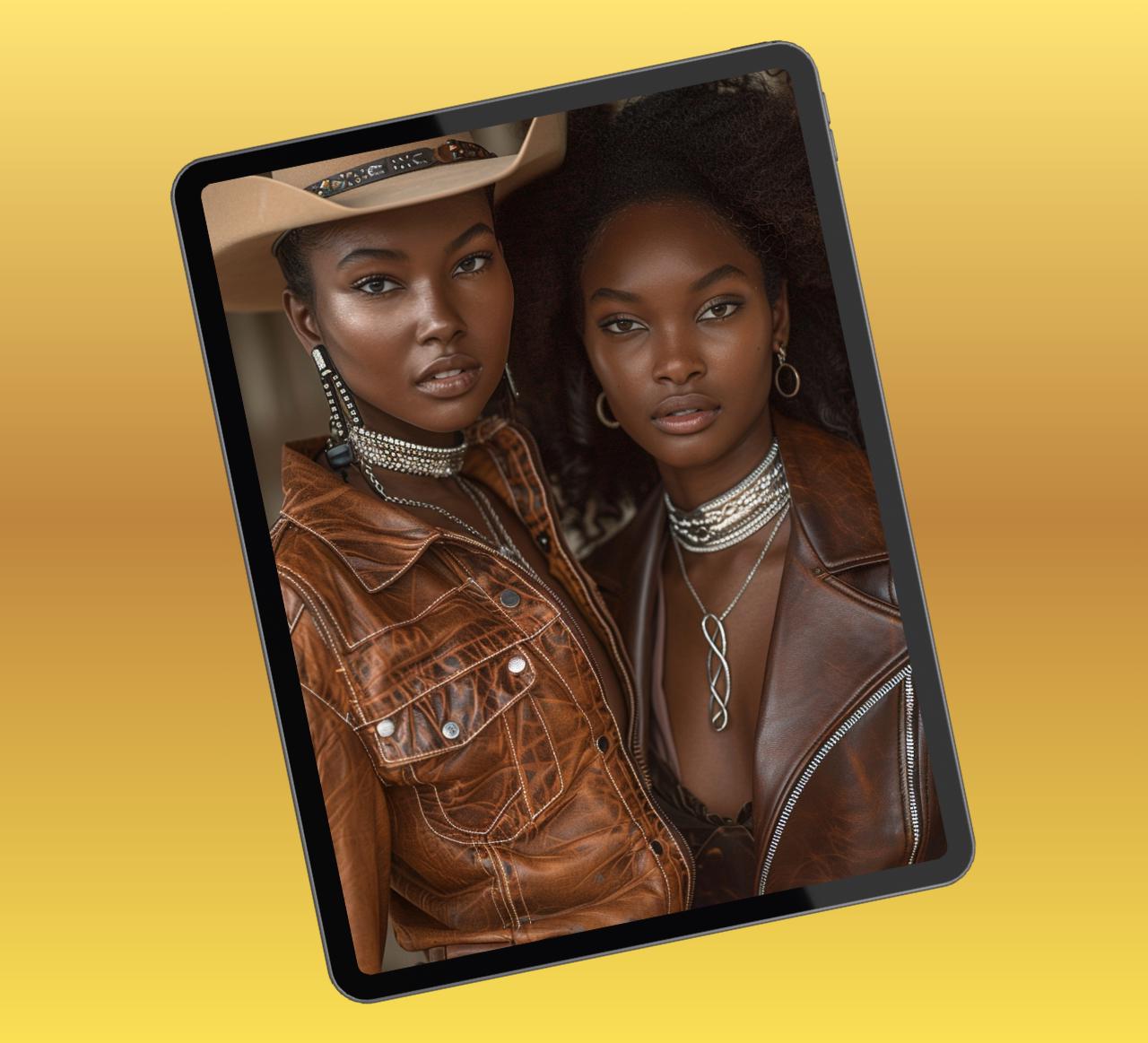 BLK Rodeo Girls | Cowgirl Printable | Printable Rodeo Wall Art | Fierce ...