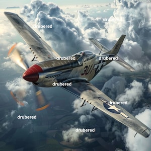 P51 Mustang Flight Digital Art,  P51 wall art, military aircraft, warplane, aviation art, fighter plane artwork, airplane art, digital print