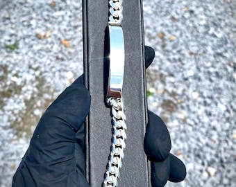 925 Sterling Silver Cuban Link Bracelet Bold & Timeless