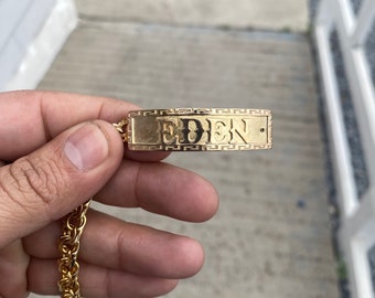 10k solid Gold Baby and kids Chino Link Jewelry!!!