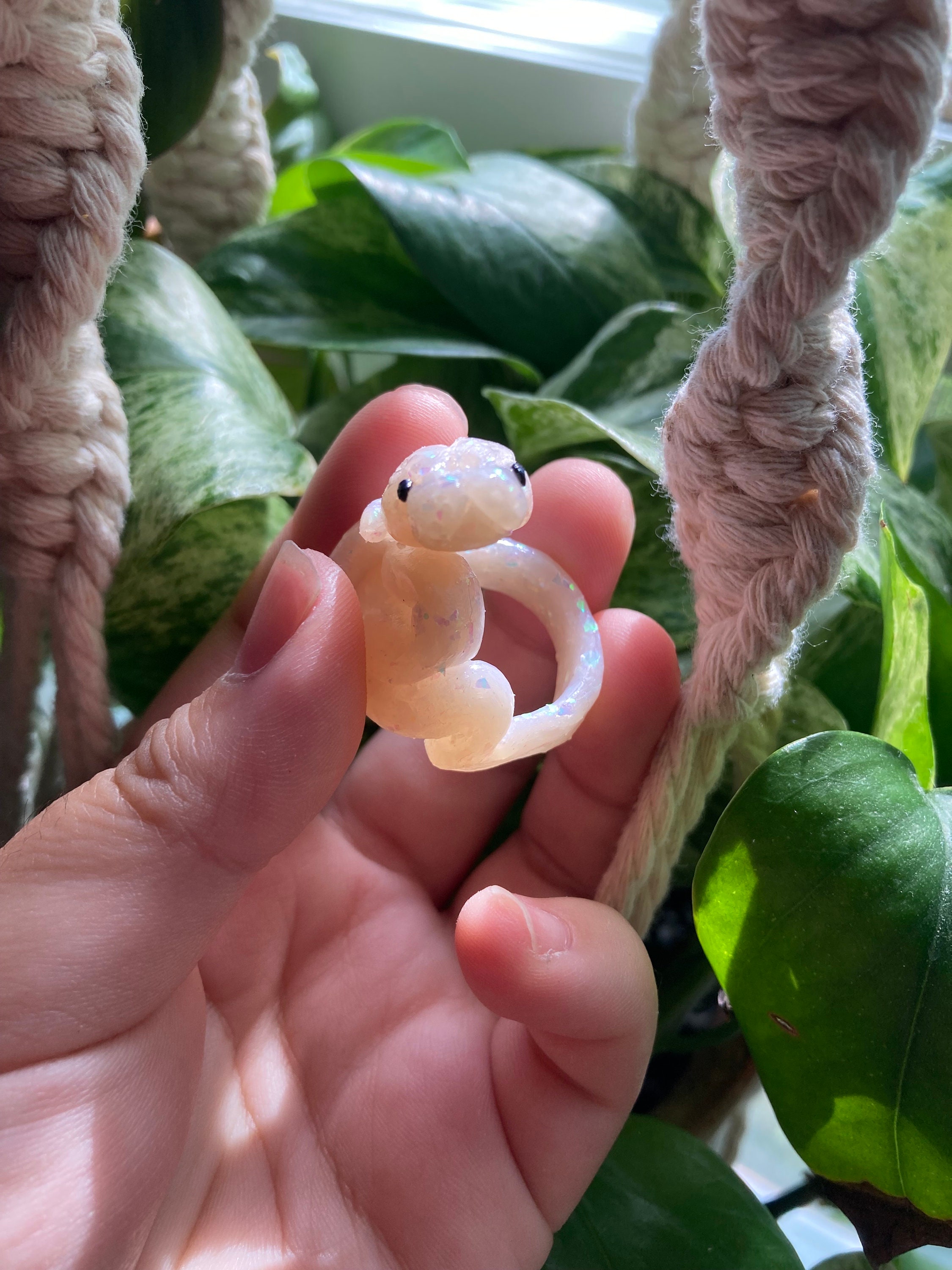 Opal Ball Python Ring - Etsy