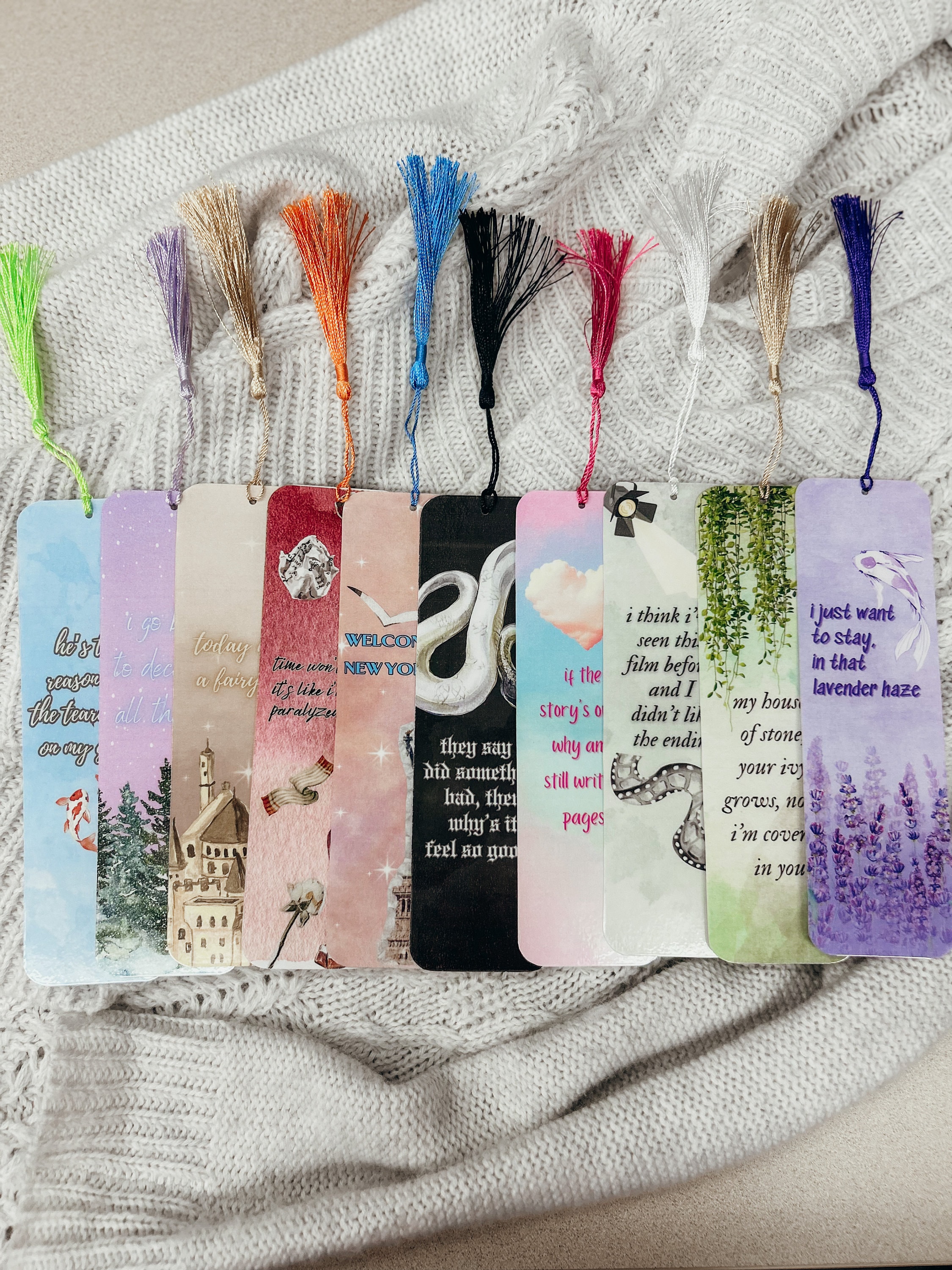 Tay’s Eras Discography Bookmarks