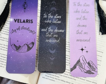 Fae Inspired Fantasy Bookmarks