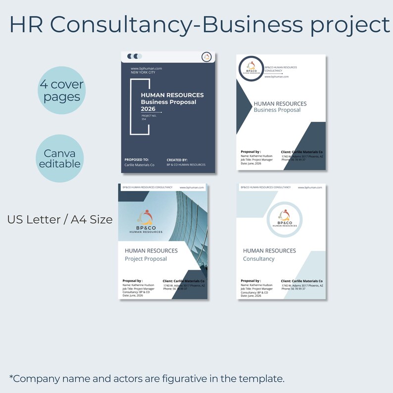 HR Consulting Proposal Template: Human Resources Business Plan (canva ...