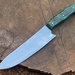 Kitchen Knife Custom Handmade 12c27 Sandvik Steel Chef Knife  Same Day USA Shipping