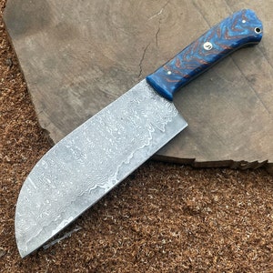 Kitchen Knife Custom Handmade Chef Knife Damascus Steel Knife Birthday Gift | Anniversary Gift