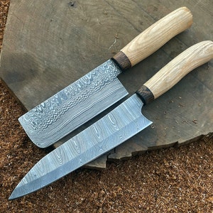 Kitchen Knife Custom Handmade Chef Knife Damascus Steel Knife Birthday Gift | Anniversary Gift