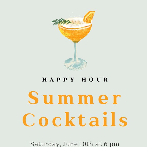 Happy Hour Invitations - Etsy