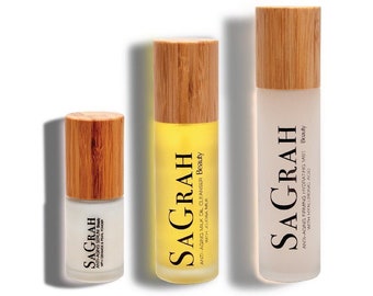 Kit de cuidado de la piel facial SaGrah Beauty