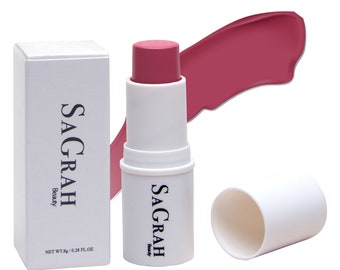 SaGrah Beauty Blush Stick - Lightweight - All day wear -  Easy Application Makeup Multi Stick For Eyes, Lips & Cheeks