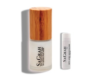 Anti-Aging Ceramide Serum and Lip Balm Duo