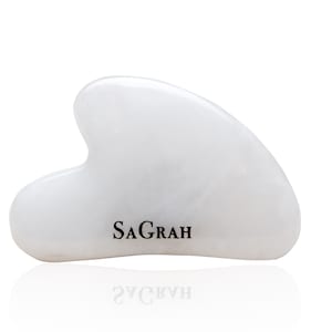 SaGrah Beauty Gua Sha Facial Tool - Massage Tool - Jawline Sculptor - Face Sculpting Tool for Your Skincare Routine