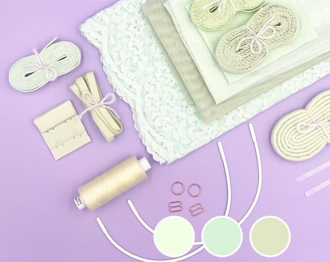 Bra & Panty Making Kit, Lingerie Sewing Kit, Bra Making Kit, Bra Making ...