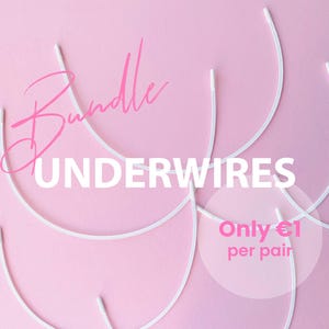 Ferretti per reggiseni in metallo: stili e taglie multiple: nozioni di cucito per la realizzazione di lingerie