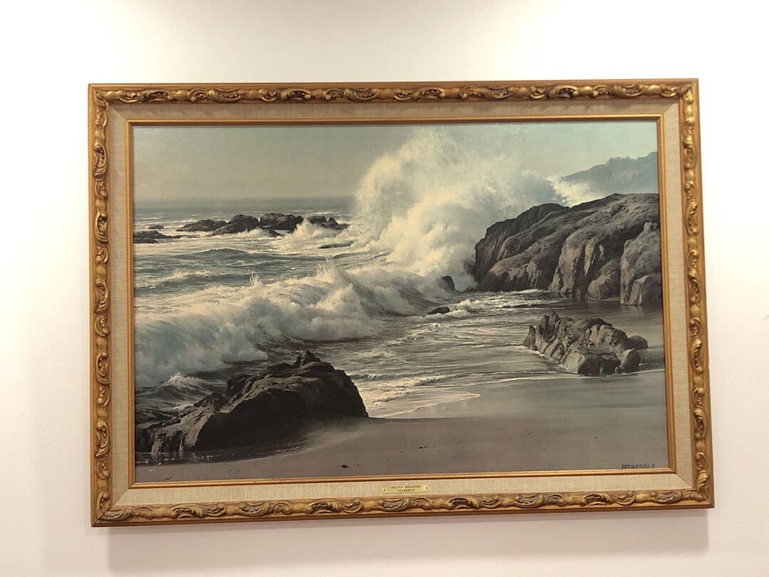 James Fetherolf Original OIL PAINTING on Canvas Signed Large Etsy