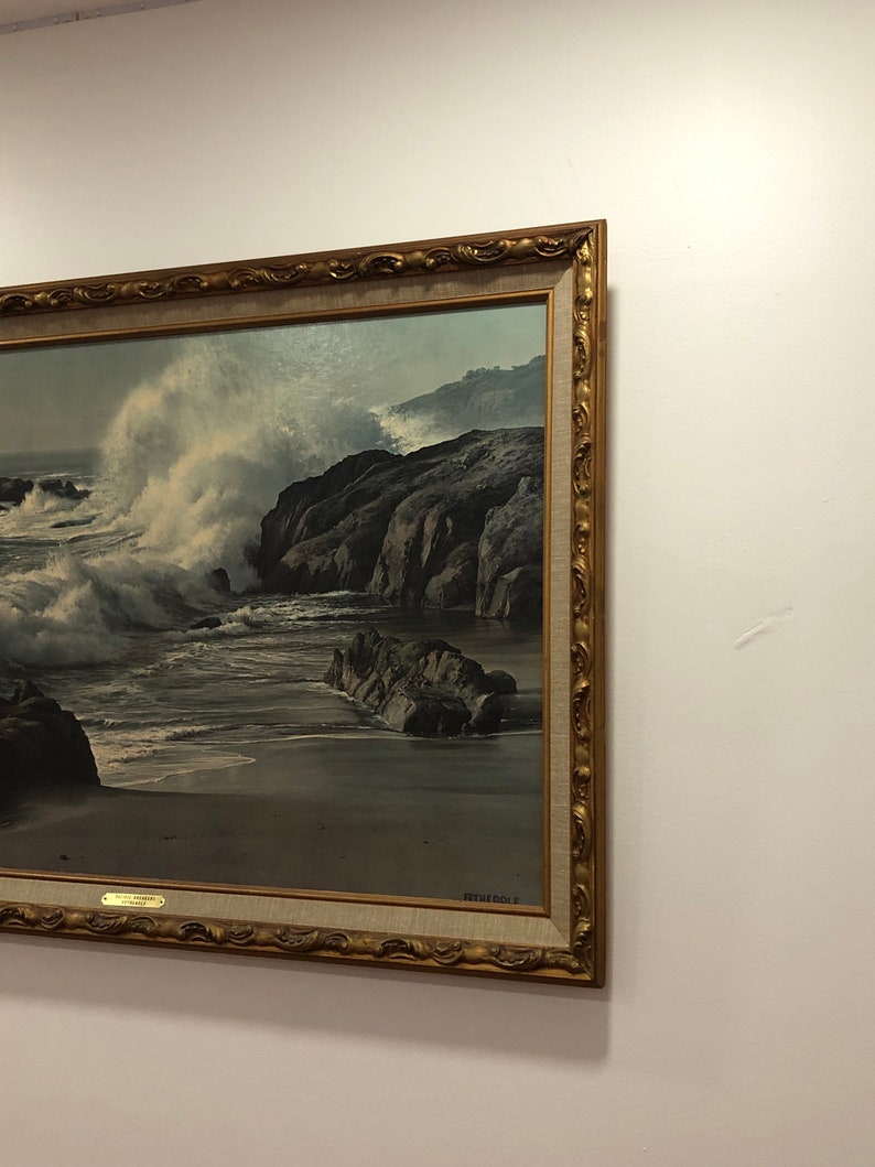 James Fetherolf Original OIL PAINTING on Canvas Signed Large Etsy