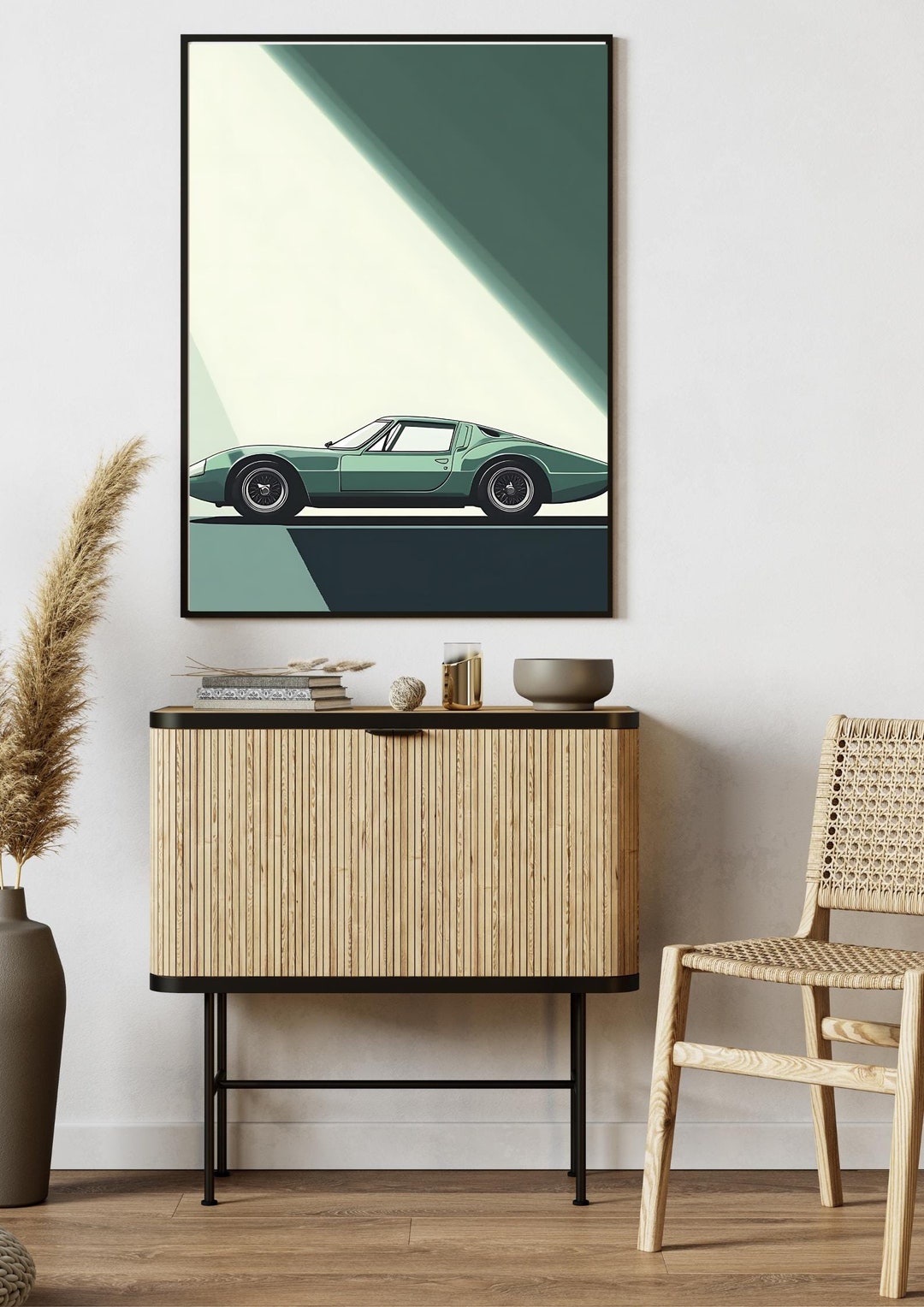 Minimalist Cars Poster Decorative Poster Minimalist