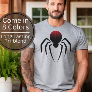 Spider Halloween Costume T-Shirt Easy Halloween Outfit Gift TShirt for Him and Her Funny Halloween Tee Couples Costumes Shirt