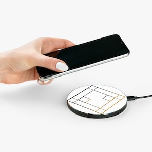 Customizable Wireless Charger for your Business Logo Wireless Charger Personalized Tech Gift Custom Office Accessories