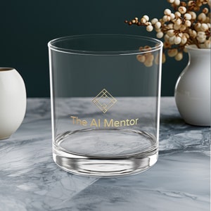 Custom Rocks Glass 10oz Personalized Drinkware Business Logo Promotional Glassware Gift Custom Barware Unique Branding