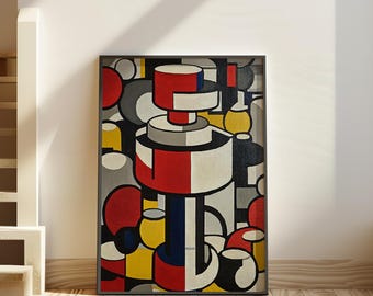 Fernand Léger: the Three Musicians Poster – Cubist Art Print