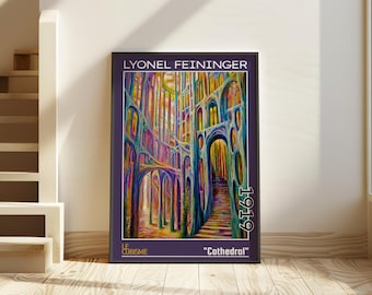 少数派の教会 1926 – リオネル・ファイニンガー 版画 / ポスター