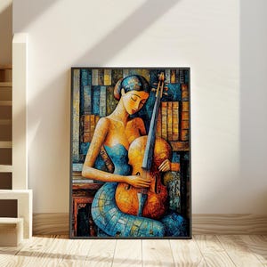 Louis Marcoussis inspired art poster - abstract cubism print - modern cubism print - geometric modern poster - contemporary cubist artwork