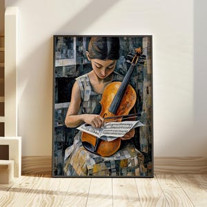 Georges Braques-Inspired Cubism Art Posters – Bold, Modern Prints for Unique Contemporary Decor - Geometric wall decor - Braques inspired